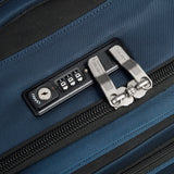 DELSEY PARIS Sky Max 2.0 Softside Expandable Luggage with Spinner Wheels, Blue, Checked - Medium, 24 Inch