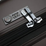 DELSEY PARIS Titanium Hardside Expandable Luggage with Spinner Wheels, Black, Carry - On 19 Inch