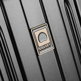 DELSEY PARIS Titanium Hardside Expandable Luggage with Spinner Wheels, Black, Carry-On 21 Inch