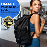DELSWIN Combination Lock 3 - Digit Small Padlock - 4Pcs Resettable Combo Lock for School Gym Locker, Outdoor, Fence, Gate, Waterproof Luggage Locks for Travel Backpack