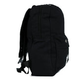 DemonChest Black College Cute Cat Embroidery Canvas School Backpack Bags for Kids Kitty(White)