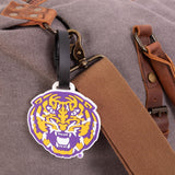 Desert Cactus Louisiana State University Luggage Tag – Official LSU Tigers GeauxTravel ID Tag for Suitcases, Bags, and Carry - Ons (Design B)