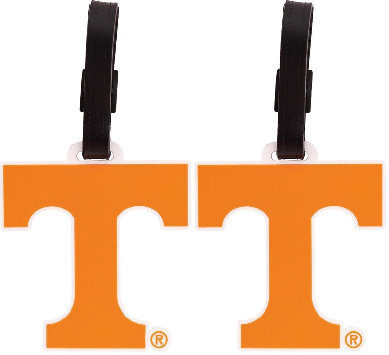 Desert Cactus University of Tennessee Luggage Tag UT Knoxville Volunteers Durable PVC Travel ID Label for Bags and Backpacks (Design A) (Pack of 2)