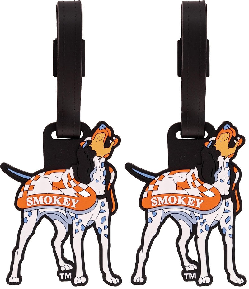 Desert Cactus University of Tennessee Luggage Tag UT Knoxville Volunteers Durable PVC Travel ID Label for Bags and Backpacks (Design B) (Pack of 2)