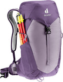 Deuter AC Lite 14L SL Hiking & Daypack Backpack with Narrow Fit, Steel Frame & Superior Breathability - Lavender - Purple
