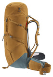 Deuter Aircontact Core 50+10L Hiking Backpack - Almond - Teal
