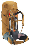 Deuter Aircontact Core 50+10L Hiking Backpack - Almond - Teal