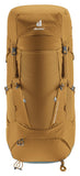 Deuter Aircontact Core 50+10L Hiking Backpack - Almond - Teal