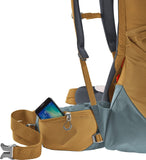 Deuter Aircontact Core 50+10L Hiking Backpack - Almond - Teal