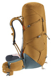Deuter Aircontact Core 50+10L Hiking Backpack - Almond - Teal