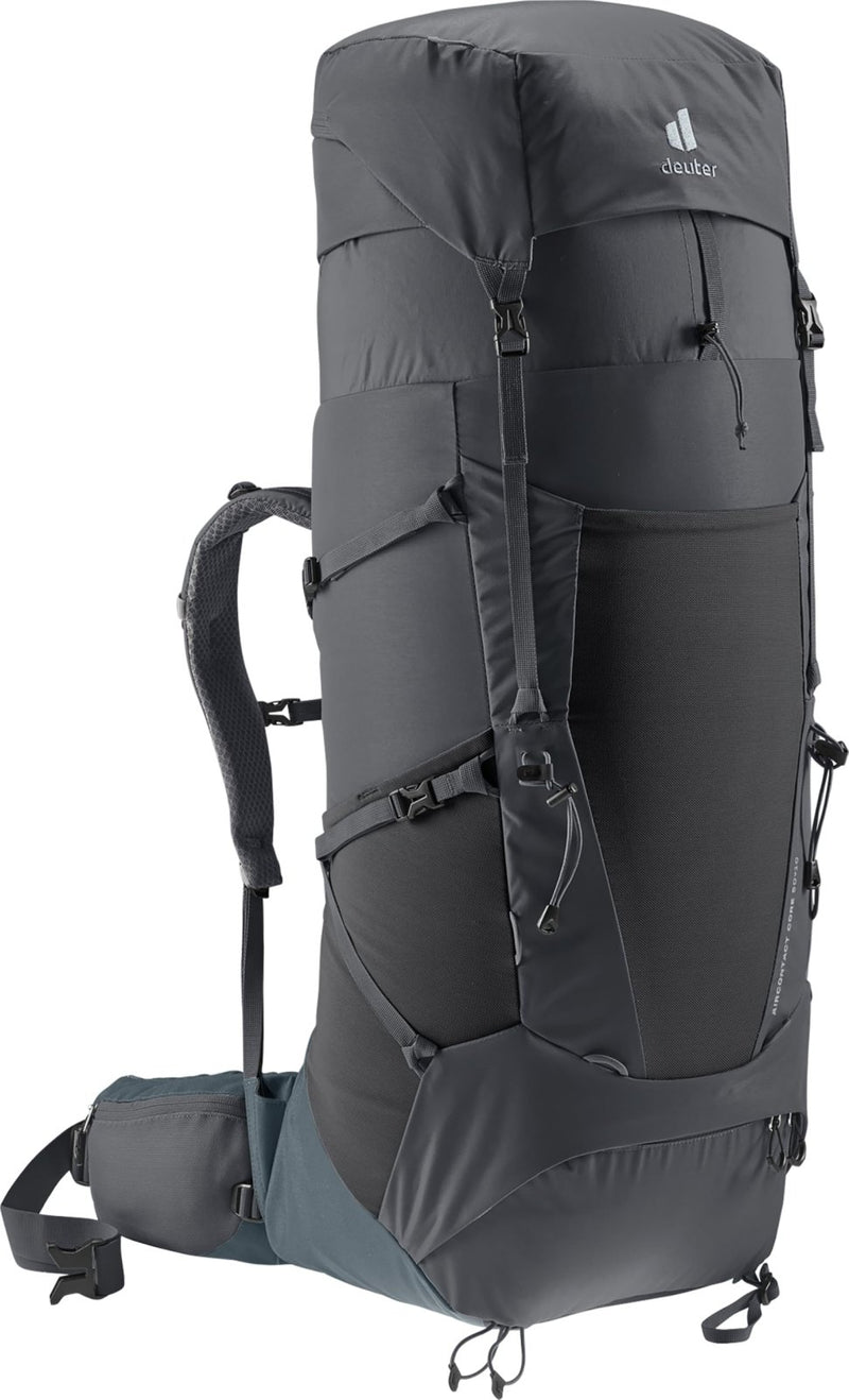 Deuter Aircontact Core 50+10L Hiking Backpack - Graphite - Shale