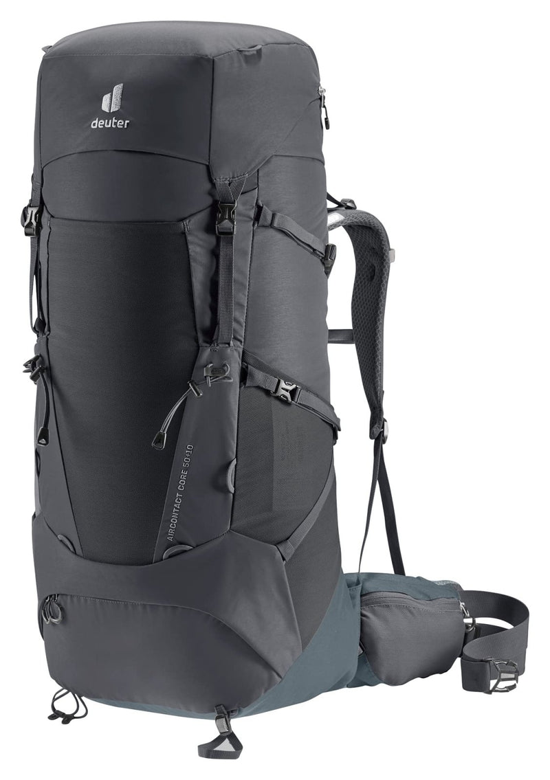 Deuter Aircontact Core 50+10L Hiking Backpack - Graphite - Shale