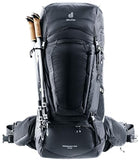 Deuter Aircontact Pro 75+10L Hiking Backpack, 75+10 Liters - Black
