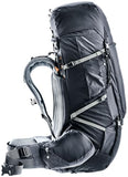 Deuter Aircontact Pro 75+10L Hiking Backpack, 75+10 Liters - Black