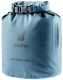 Deuter Drypack Pro 3L, Waterproof 3 - Liter Storage Pack Sack for Trekking, Hiking, Bikepacking & Mountain Climbing - Atlantic