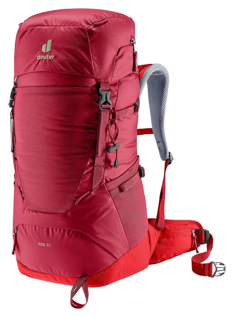 Deuter Fox 30 Kid's Backpack for Hiking and Trekking - Masala - Cherry