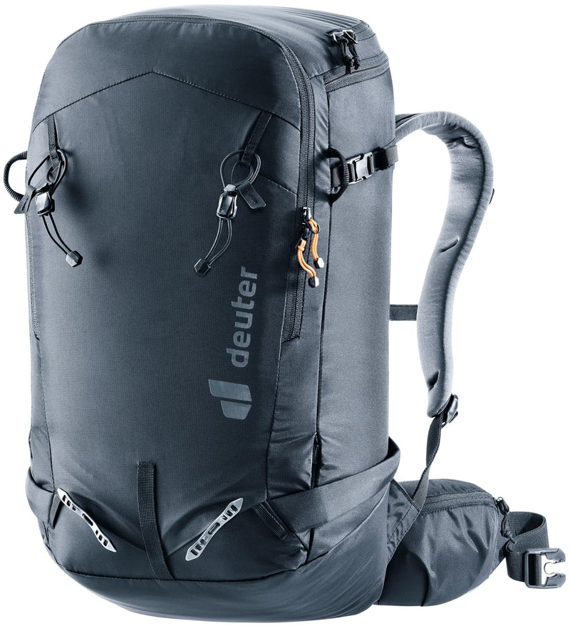 Deuter Freerider Pro 32+10 Lightweight Ski Touring Backpack for Backcountry Adventures - Black