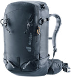 Deuter Freerider Pro 32+10 Lightweight Ski Touring Backpack for Backcountry Adventures - Black