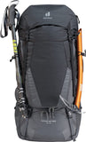 Deuter Futura Air Trek 50 + 10L Hiking Backpack - Black - Graphite
