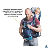 Deuter Kid Comfort Pro Child Carrier Backpack for Travel & Hiking with Toddlers - Midnight