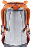 Deuter Kikki Kids' Backpack, Toddler Daypack for School, Travel & Hiking, Lightweight Bag for Boys & Girls Ages 3+ - Mandarine - Redwood