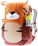 Deuter Kikki Kids' Backpack, Toddler Daypack for School, Travel & Hiking, Lightweight Bag for Boys & Girls Ages 3+ - Mandarine - Redwood