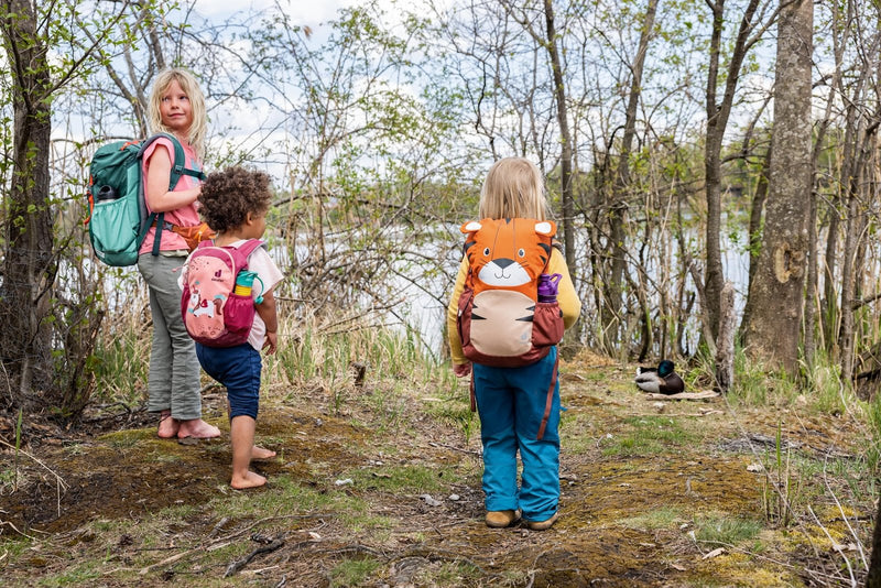 Deuter Kikki Preschool Backpack I Daypack, Rucksack for School & Kid's Hiking Pack I Ages 3 + Up - Maple - Umbra