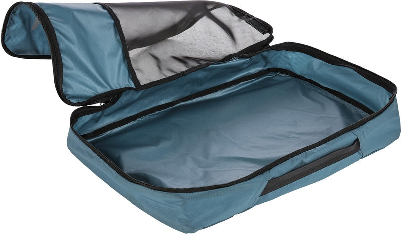 Deuter Mesh Zip Pack 3, Lightweight 3L Travel Organizer Pouch with Breathable Mesh and Full - Zip Access, 3 Liter - Atlantic