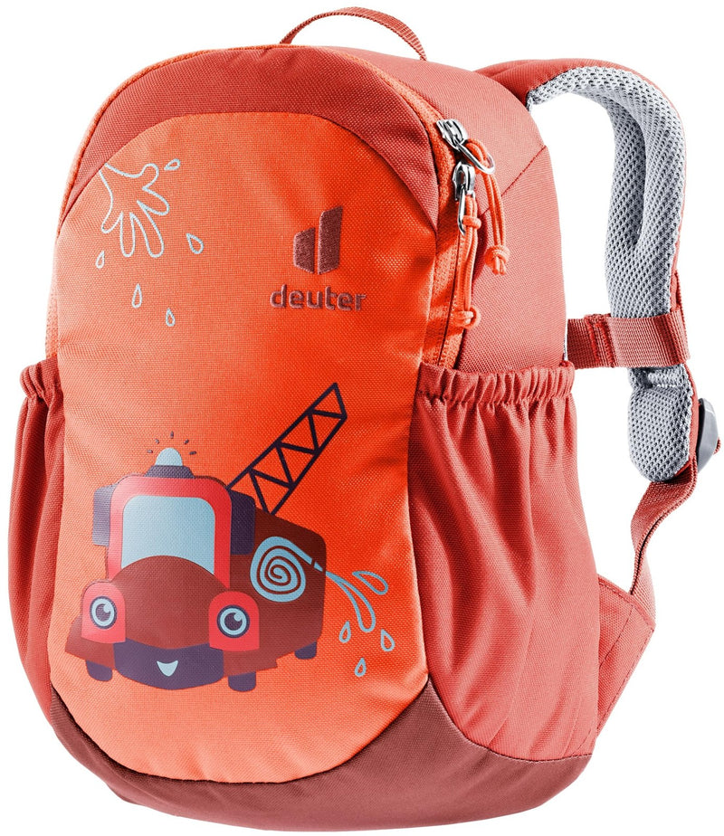 Deuter Pico Kid's Preschool Backpack I Daypack, Rucksack for School & Hiking I Ages 2 + Up - Papaya - Lava