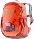Deuter Pico Kid's Preschool Backpack I Daypack, Rucksack for School & Hiking I Ages 2 + Up - Papaya-Lava