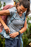Deuter Trail 30L Backpack for Biking, Hiking & Trekking with Narrow Fit, U - Frame & Superior Breathability - Black - Shale