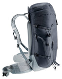 Deuter Trail 30L Backpack for Biking, Hiking & Trekking with Narrow Fit, U - Frame & Superior Breathability - Black - Shale