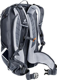 Deuter Trans Alpine 30L Backpack for Biking, Mountain Biking, & Bikepacking with U - Frame & Superior Breathability - Black