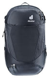 Deuter Trans Alpine 30L Backpack for Biking, Mountain Biking, & Bikepacking with U - Frame & Superior Breathability - Black