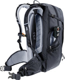 Deuter Trans Alpine 30L Backpack for Biking, Mountain Biking, & Bikepacking with U - Frame & Superior Breathability - Black