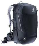 Deuter Trans Alpine 30L Backpack for Biking, Mountain Biking, & Bikepacking with U - Frame & Superior Breathability - Black
