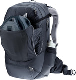 Deuter Trans Alpine 30L Backpack for Biking, Mountain Biking, & Bikepacking with U - Frame & Superior Breathability - Black