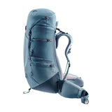 Deuter Unisex Aircontact Lite 50 + 10 L, Lightweight Backpacking & Hiking Backpack for Men & Women, 50 + 10 Liters - Atlantic - Ink