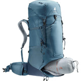 Deuter Unisex Aircontact Lite 50 + 10 L, Lightweight Backpacking & Hiking Backpack for Men & Women, 50 + 10 Liters - Atlantic - Ink