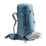Deuter Unisex Aircontact Lite 50 + 10 L, Lightweight Backpacking & Hiking Backpack for Men & Women, 50 + 10 Liters - Atlantic - Ink