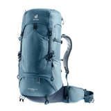 Deuter Unisex Aircontact Lite 50 + 10 L, Lightweight Backpacking & Hiking Backpack for Men & Women, 50 + 10 Liters - Atlantic - Ink