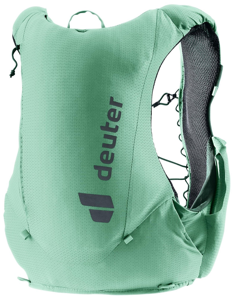 Deuter Women’s Traick 9L SL Hydro, Minimalist Trail Running Vest, 9 Liter - Spearmint - Seagreen - Medium