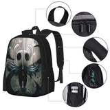 DHCUTE Casual Backpack Hollow_Dark_Knight Large Capacity Schoolbag Shoulders Bag Daypack For Adults And Children