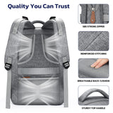 Diaper Bag Backpack,29L - 45L Expandable Large Baby Bag for 2 Kids/Twins, with Removable Cross Body Bottle Bag for Mom/Dad,Stylish Nappy Bag Gift for Boys/Girl - Mothers Day Gifts - Elegant Grey