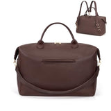 Diaper Bag Tote Convertible Vegan Leather Diaper Tote Backpack Diaper Mommy Bags Hospital Bag Work Totes