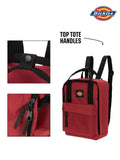 Dickies Brooklyn Mini Backpack, Small Backpack Purse for Men and Women, Travel Shoulder Book Bag (Bloodstone)