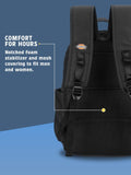 Dickies Journeyman Backpack with Classic Logo, Water Resistant Casual Daypack for Travel Work，Fits 15.6 Inch Notebook (Black)