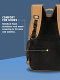 Dickies Tradesman Backpack Large Capacity Logo Water Resistant Casual Daypack for Travel Fits 15.6 Inch Notebook (Brown Duck)