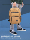 Dickies Tradesman Backpack Large Capacity Logo Water Resistant Casual Daypack for Travel Fits 15.6 Inch Notebook (Brown Duck)