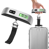 Digital Luggage Scale for Travel, Hanging Suitcase Weight Scale with High Accuracy ±0.35oz/10g, 110lb/50kg Capacity, Backlit Display, Auto-Lock, Portable Bag Scale to Prevent Overweight Fees
